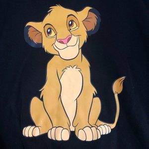 DISNEY SIMBA LION KING LIGHTWEIGHT CREWNECK - PLUS SIZE